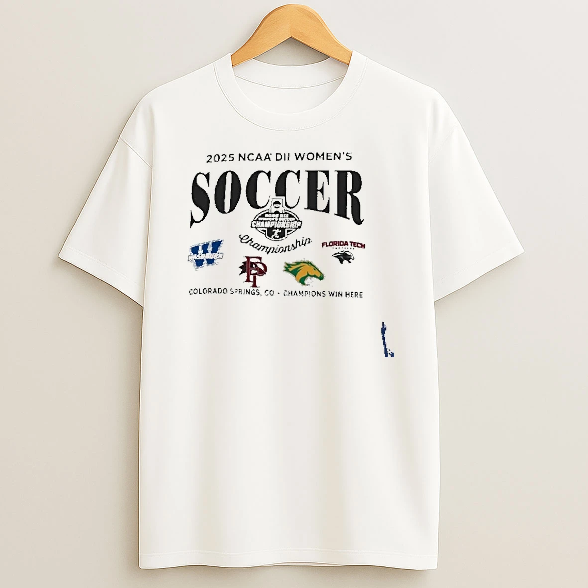 2025 Ncaa Dii Womens Soccer Championship Semifinals T Shirt
