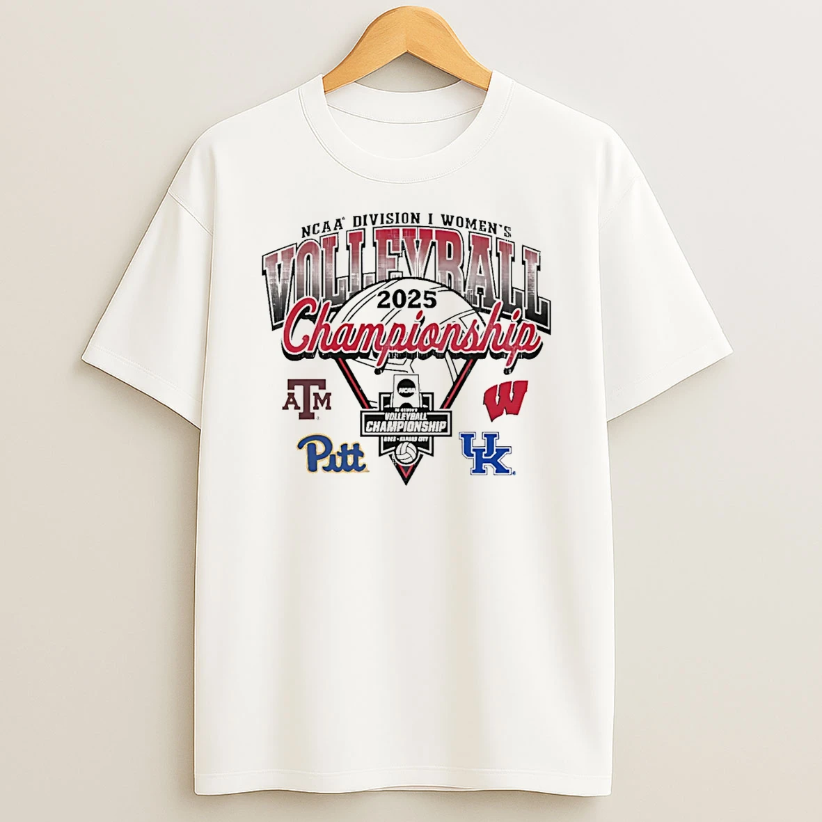 2025 Ncaa Division I Womens Volleyball Final 4 Championship Logo T Shirt