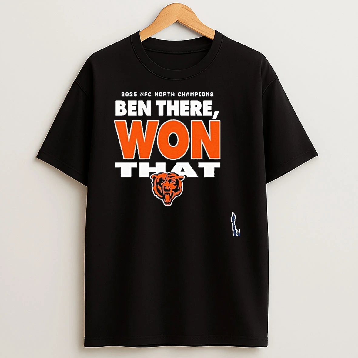 2025 Nfc North Champions Ben There Won That Chicago Bears T Shirt
