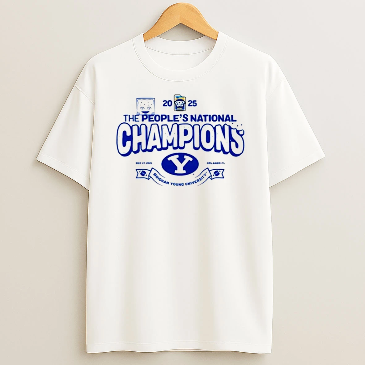 2025 Pop Tarts The Peoples National Champions Byu T Shirt