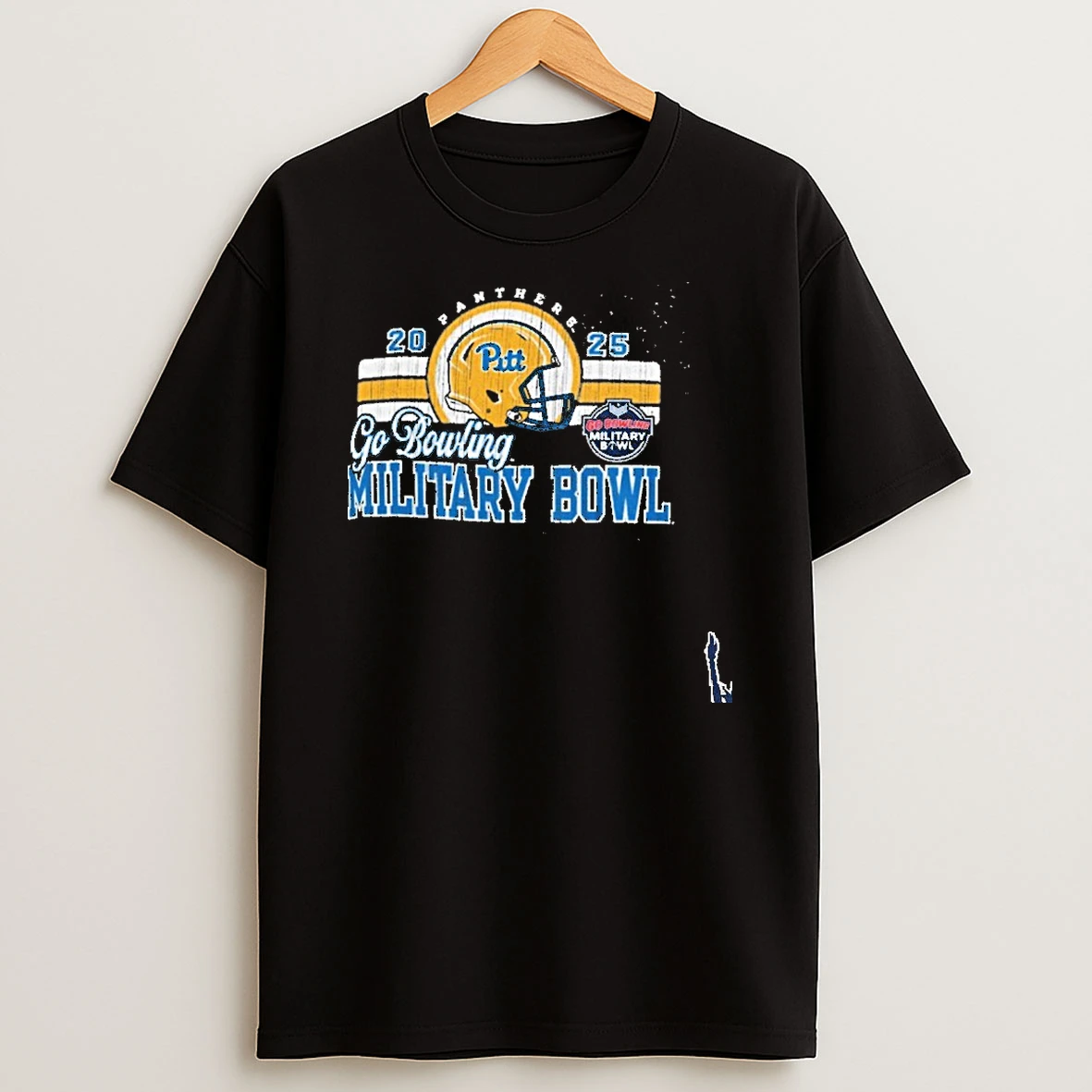 2025 Pitt Panthers Military Bowl Team T Shirt