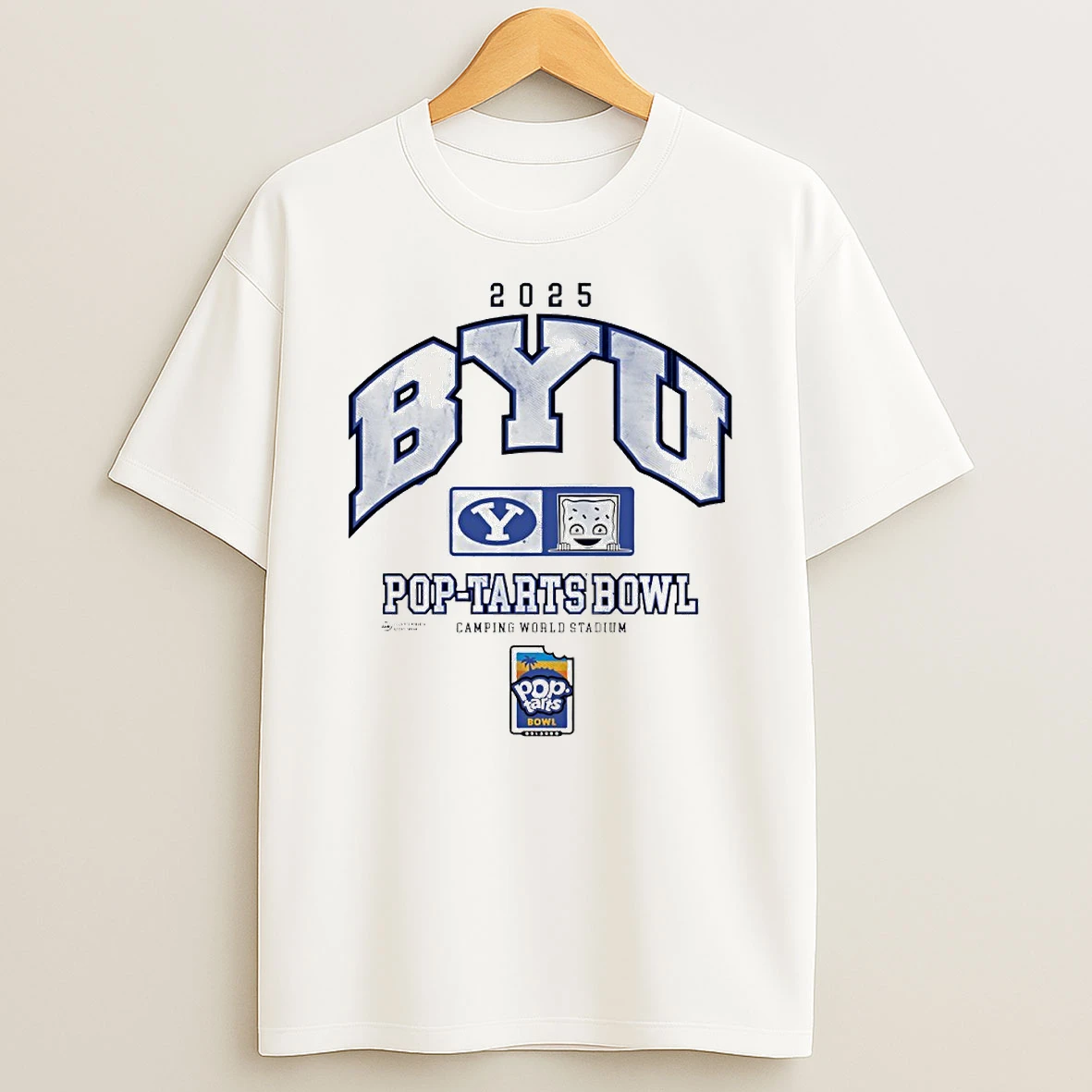 2025 Pop Tarts Bowl Byu Cougars Logo Circle T Shirt