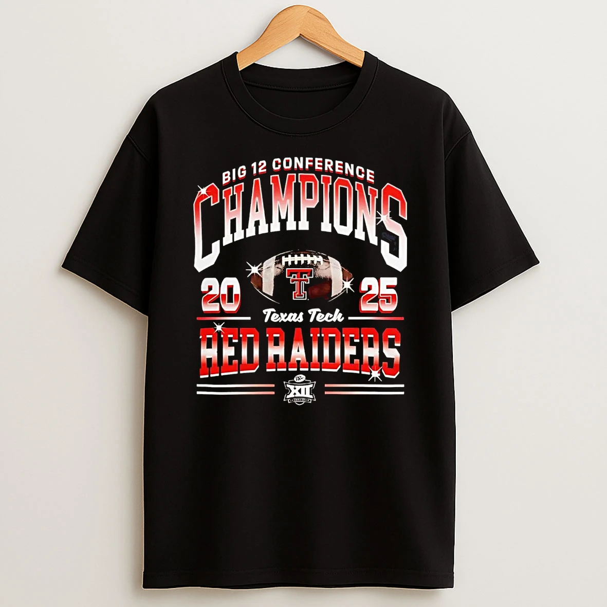 2025 Texas Tech Red Raiders Big 12 Conference Champions T Shirt
