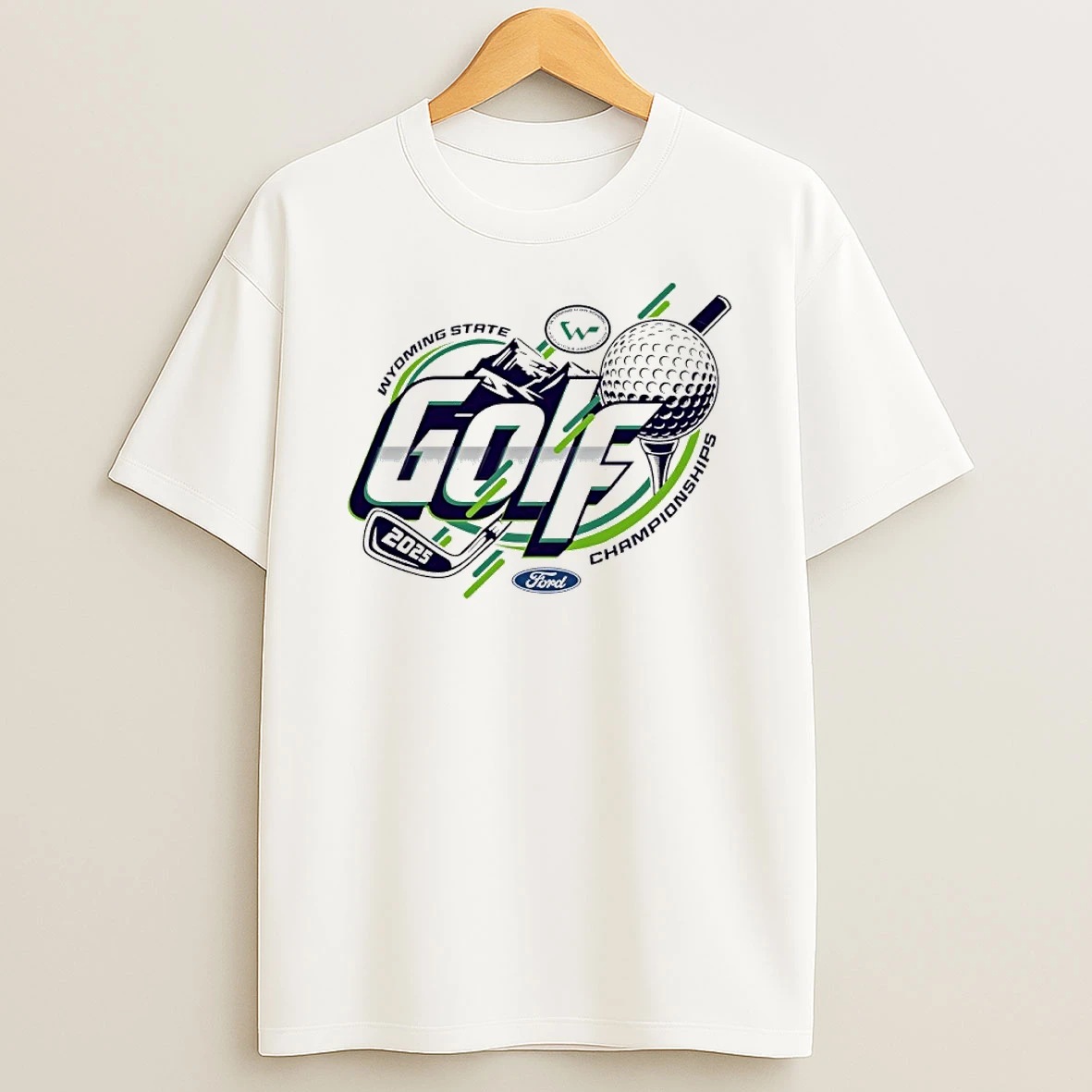 2025 Wyoming State Ford Golf Championships T Shirt