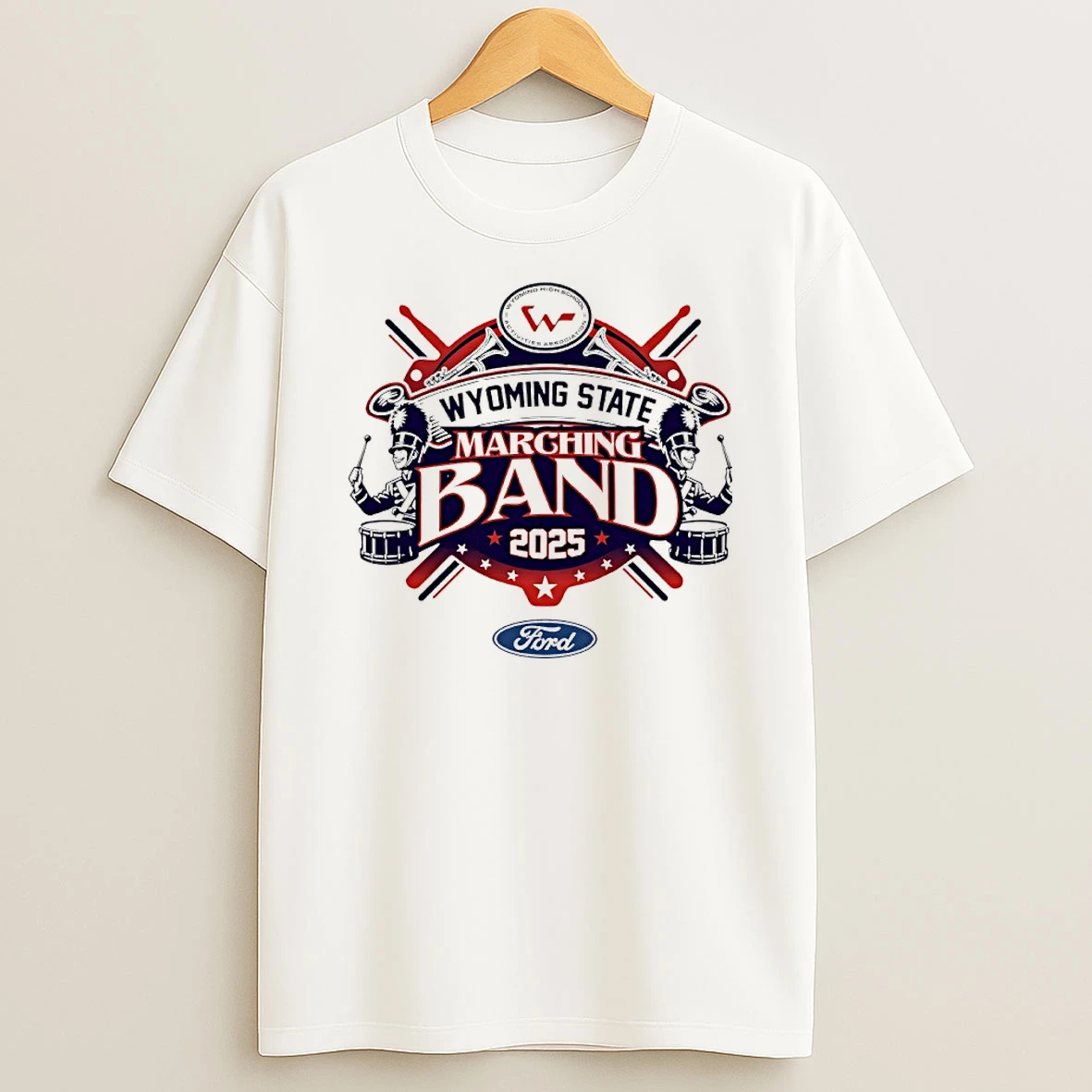 2025 Wyoming State Ford Marching Band T Shirt