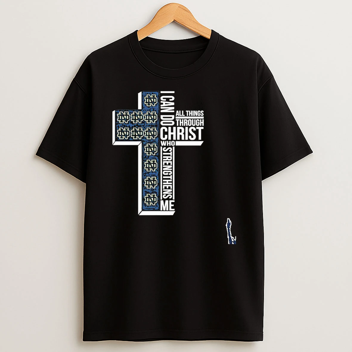 2026 Dame Fighting Irish I Can Do All Things Through Christ Who Strengthens Me T Shirt