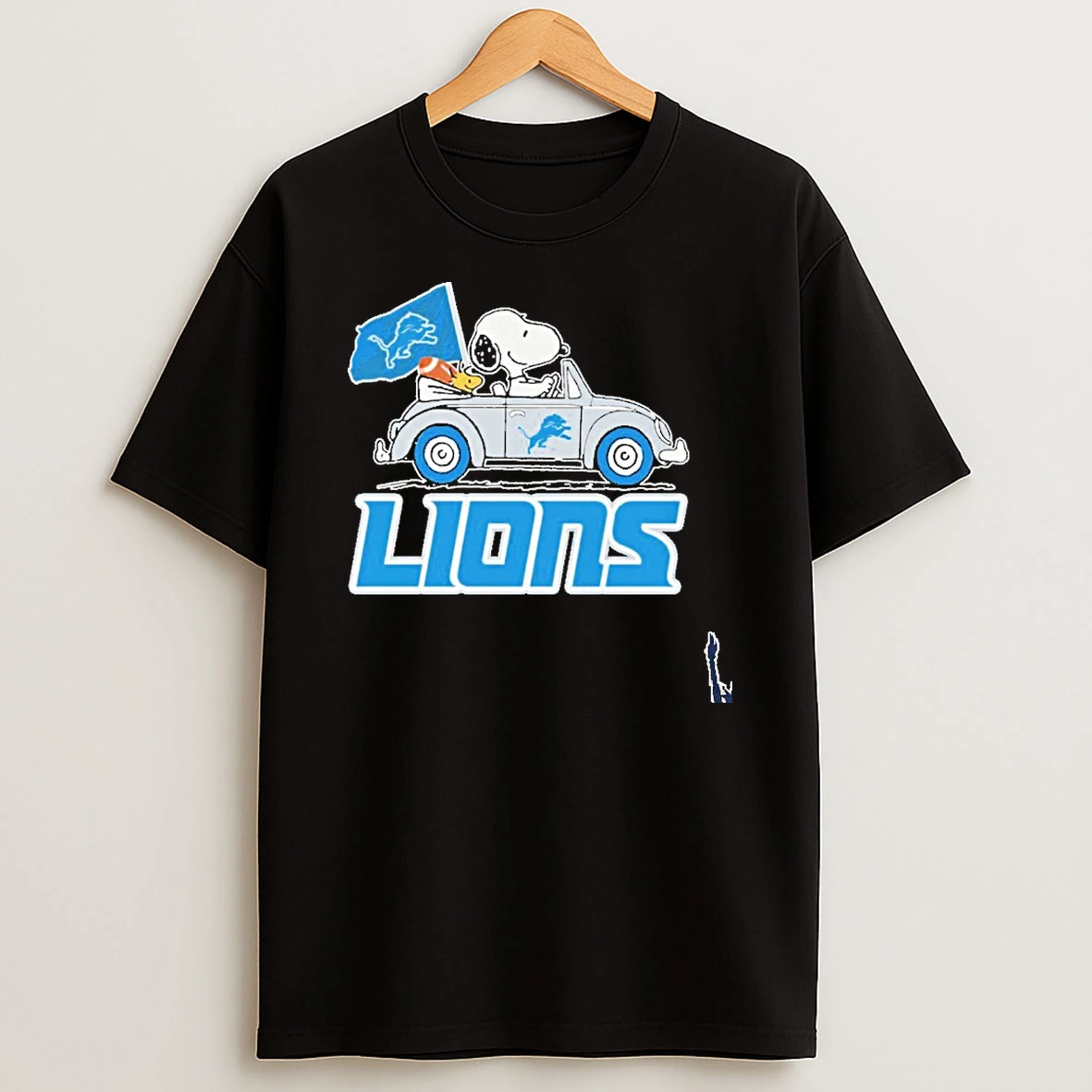 2026 Lions Snoopy Car Ball T Shirt
