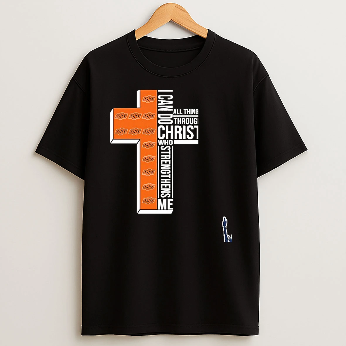 2026 Oklahoma State Cowboys I Can Do All Things Through Christ Who Strengthens Me T Shirt
