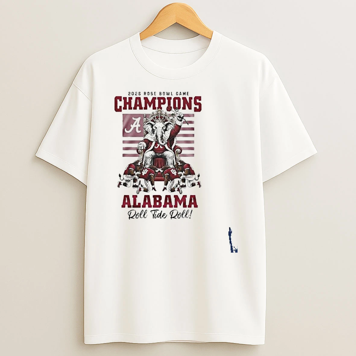 2026 Rose Bowl Game Champions Alabama Crimson Tide King T Shirt