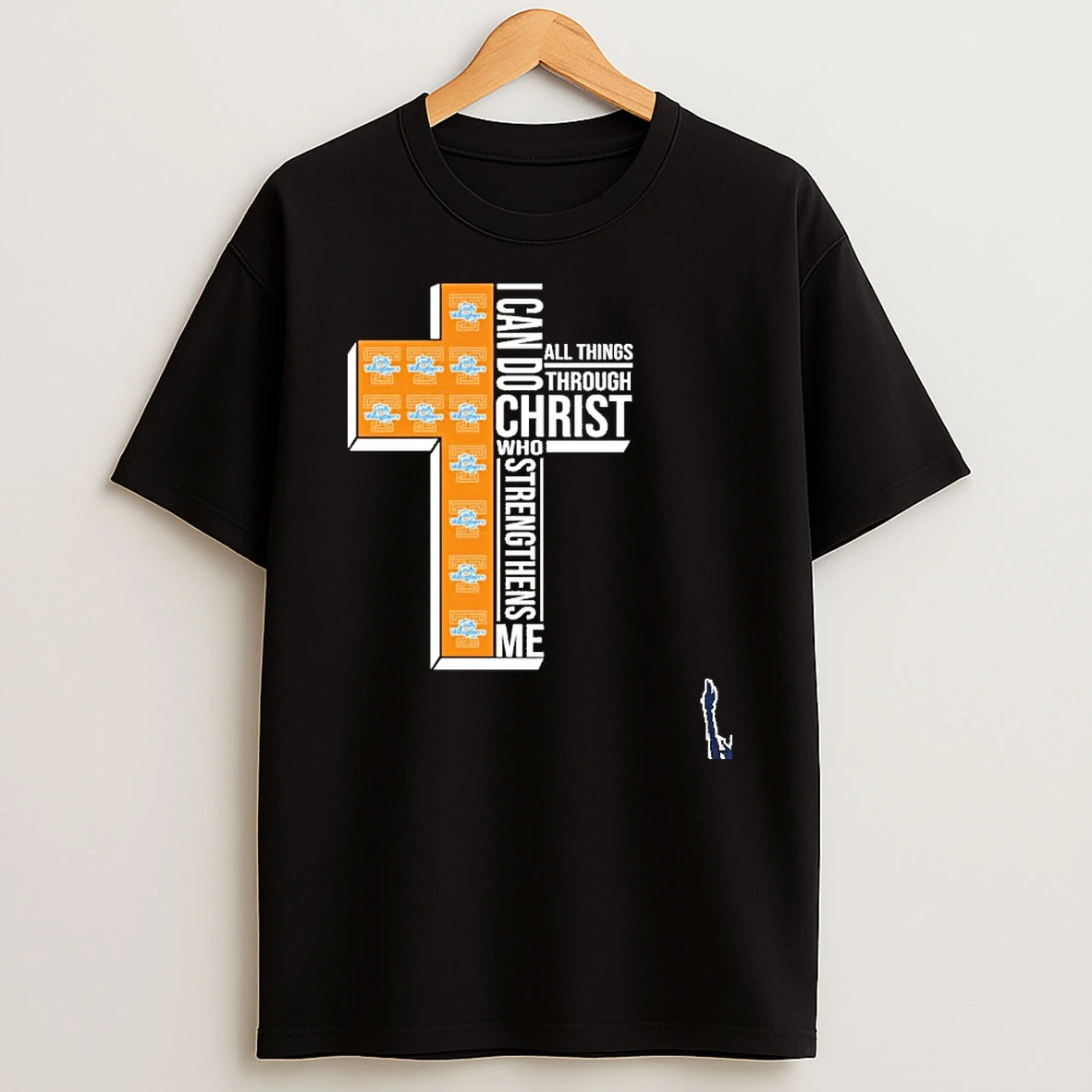 2026 Tennessee Lady Volunteers I Can Do All Things Through Christ Who Strengthens Me T Shirt