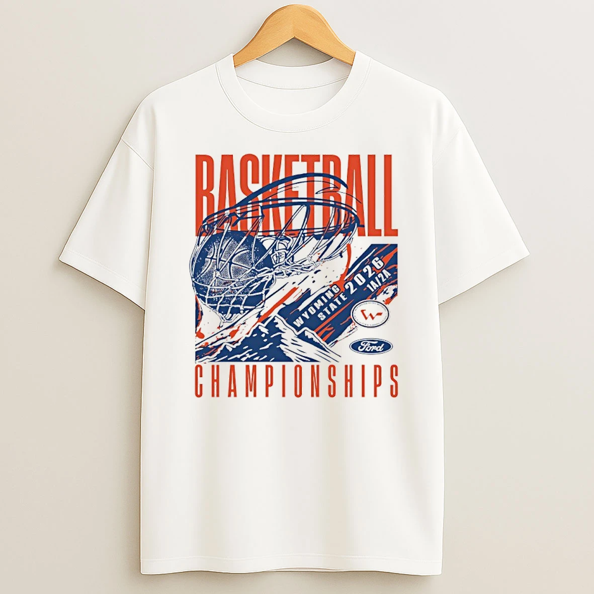 2026 Wyoming State Ford Basketball Championships 1a 2a T Shirt