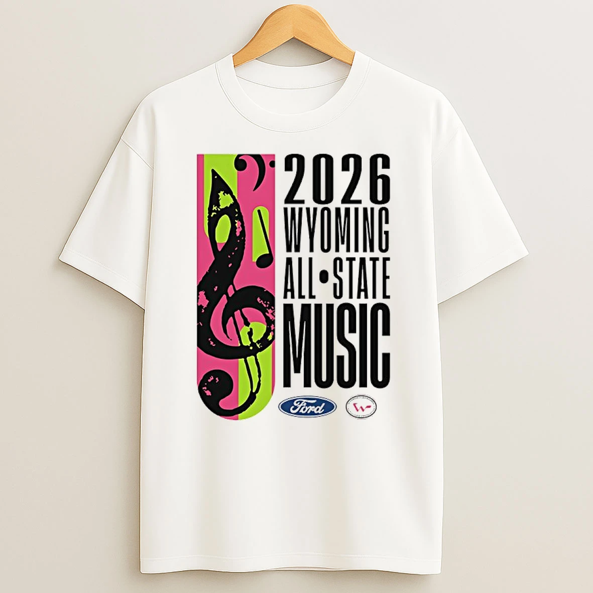 2026 Wyoming State Ford Music Championship T Shirt