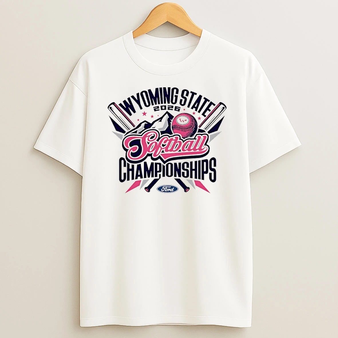 2026 Wyoming State Ford Softball Championships T Shirt