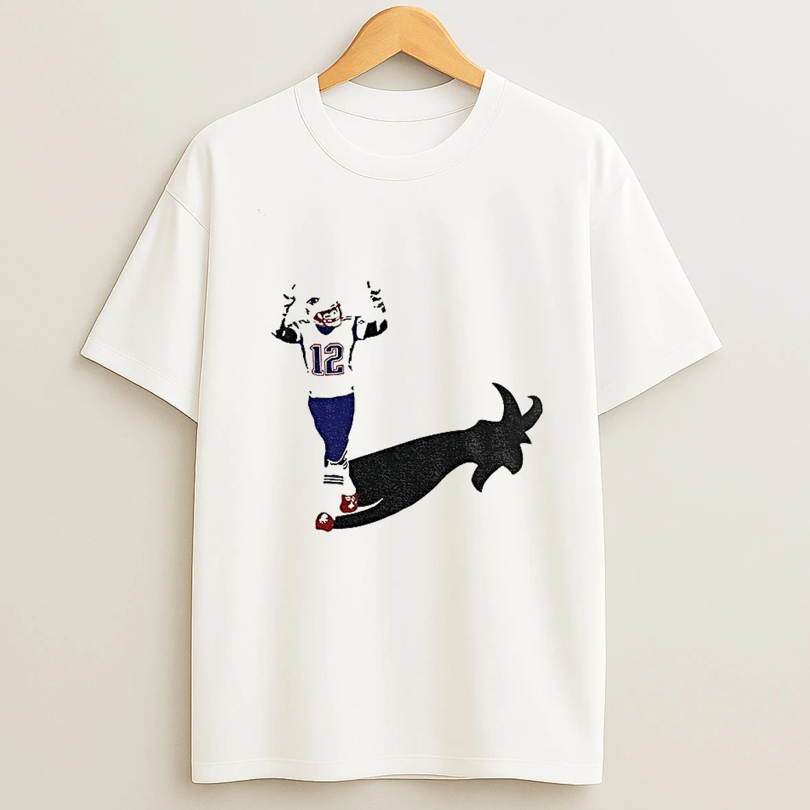 3ojufpgo Tom Brady Tampa Bay Buccaneers Football 2025 The Goat Shadow T Shirt