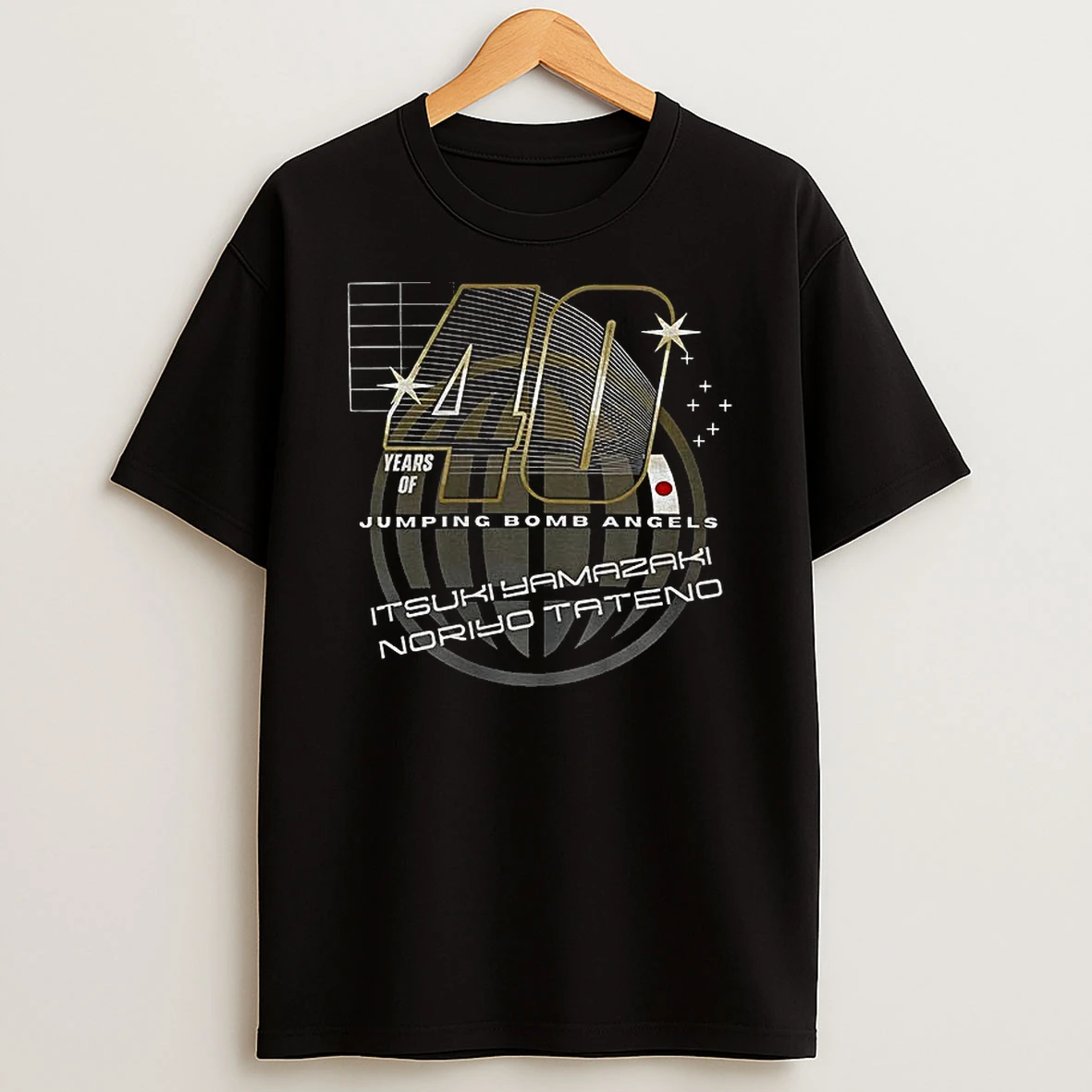 40 Years Of Jumping Bomb Angels Itsuki Yamazaki Noriyo Tateno T Shirt