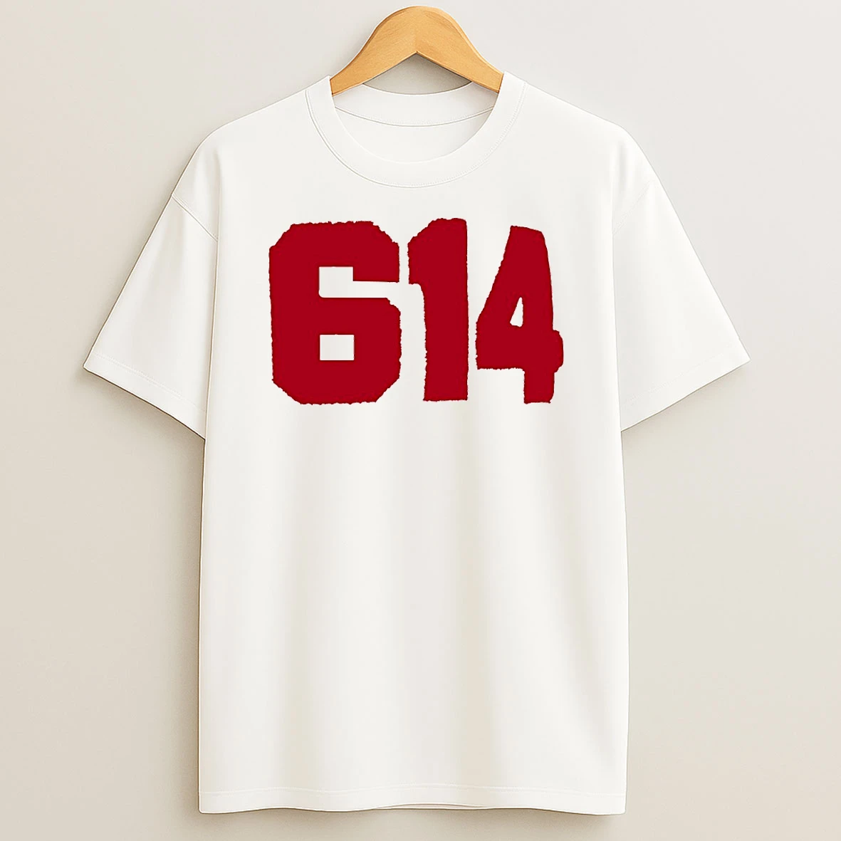 614 Ohio State Buckeyes Football Circle T Shirt