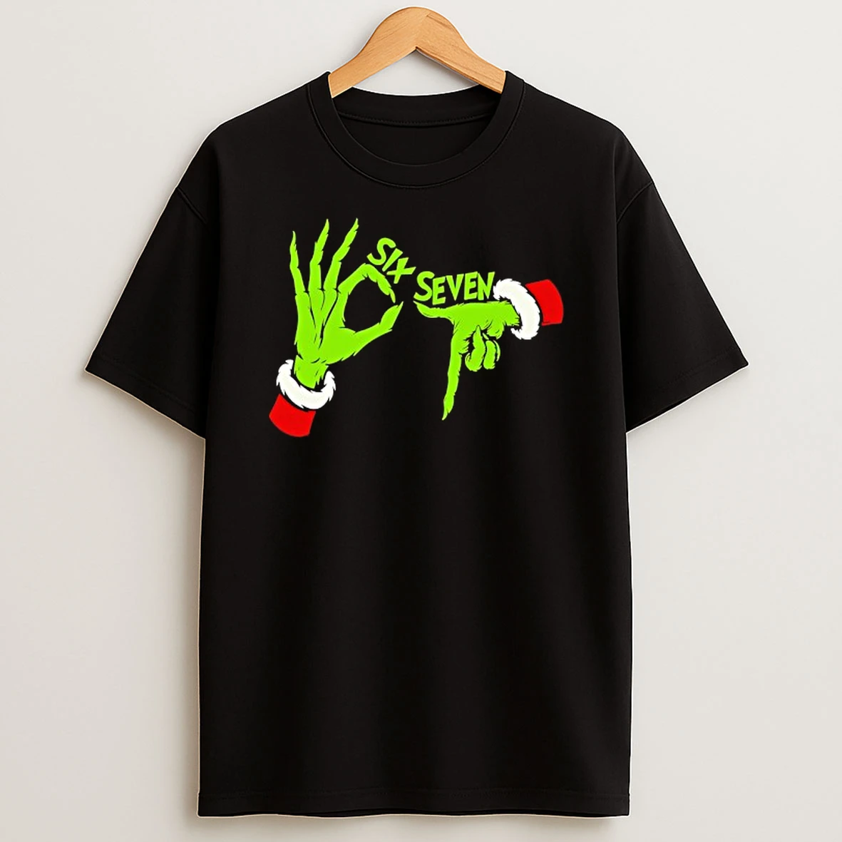 67 Grinch Hands Christmas T Shirt