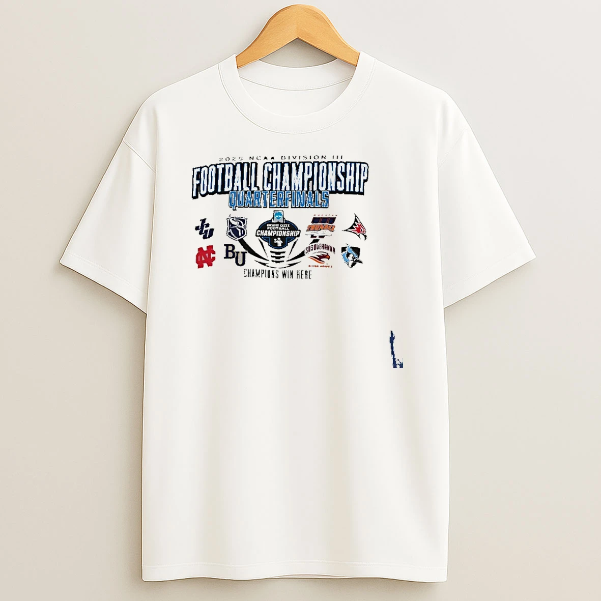8 Teams 2025 Ncaa Diii Football Championship T Shirt