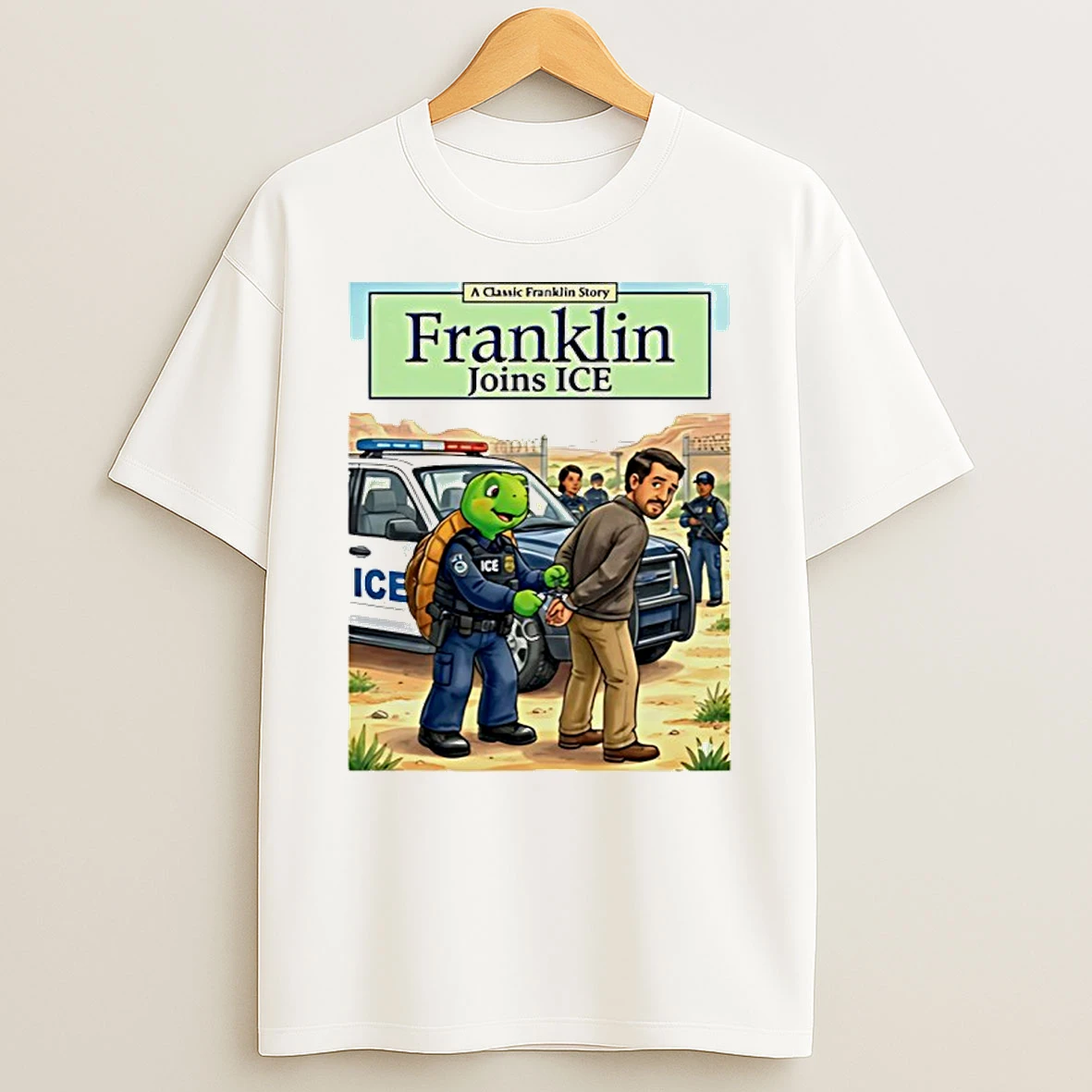 A Classis Franklin Story Franklin Joins Ice T Shirt