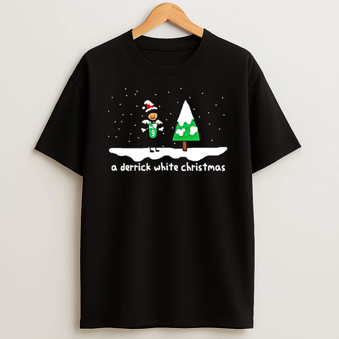 A Derrick White Christmas T Shirt
