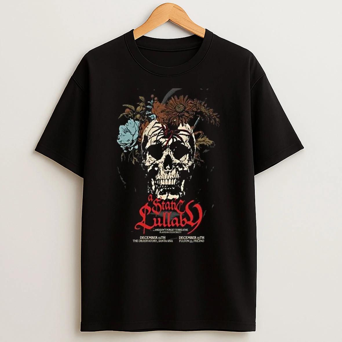 A Static Lullaby December 12 13 2025 Concert T Shirt