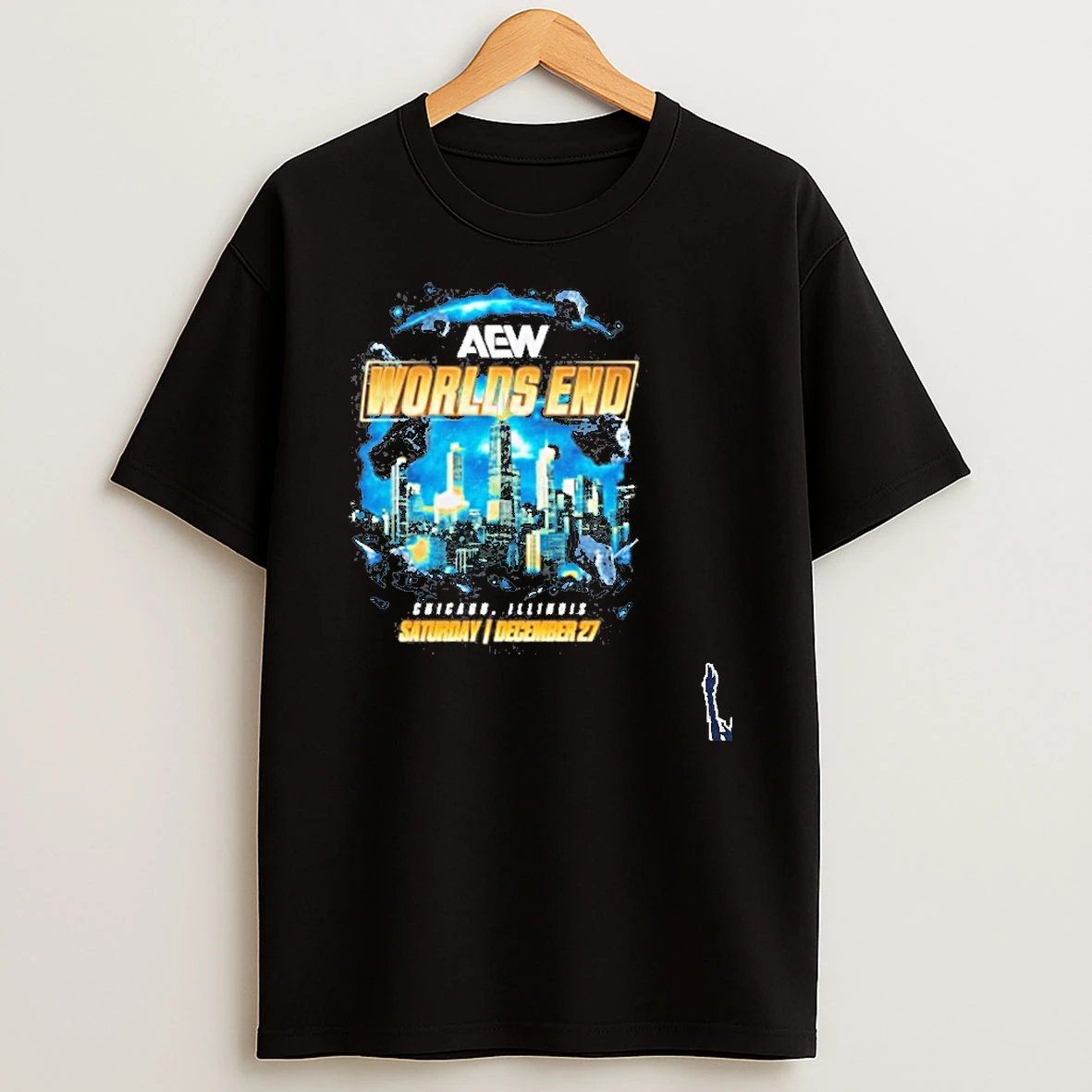Aew Worlds End 2025 Event T Shirt