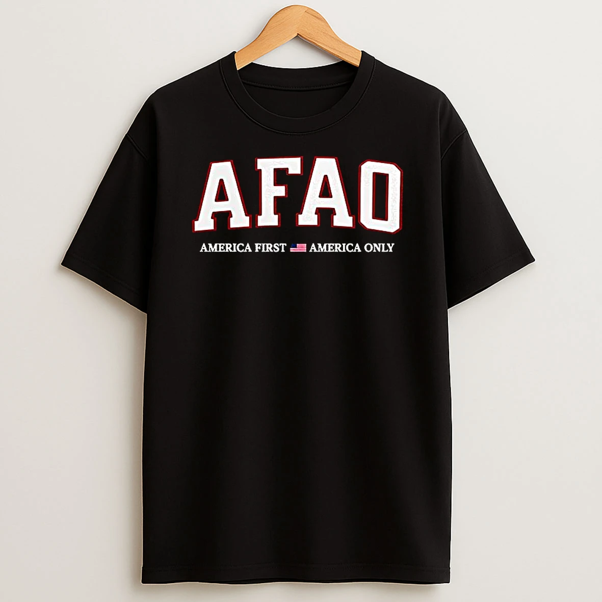 Afao America First America Only T Shirt