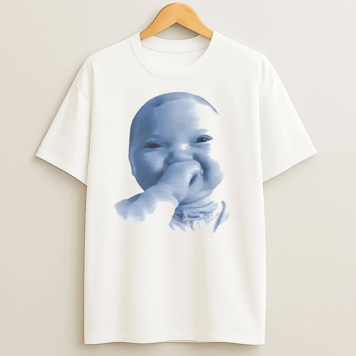 Ai Baby Holding Laugh T Shirt