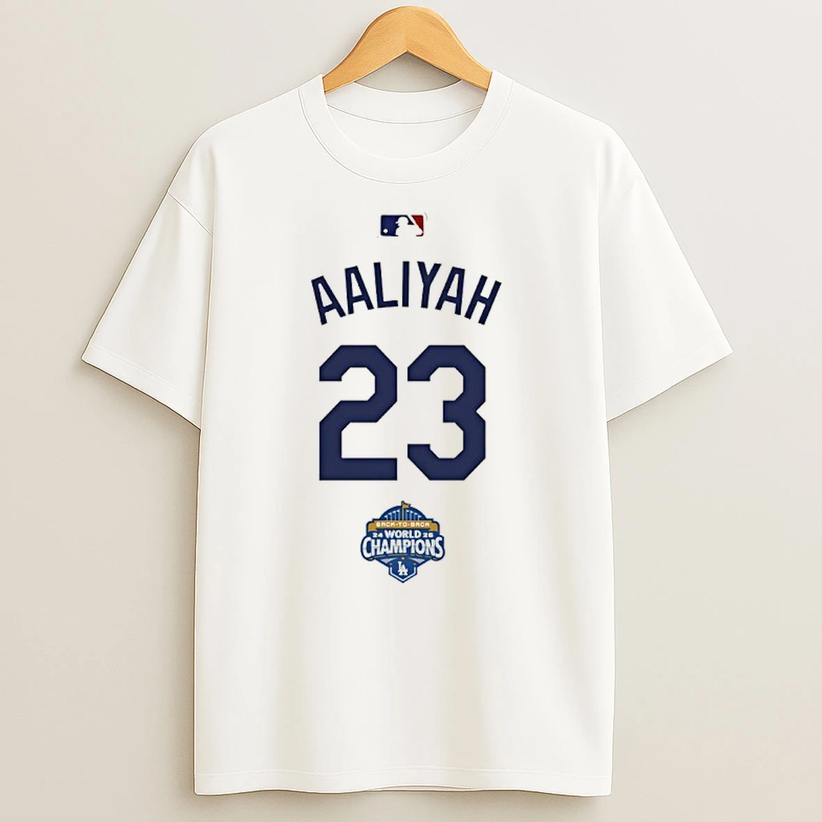 Aaliyah 23 Back To Back Champs World Champions T Shirt