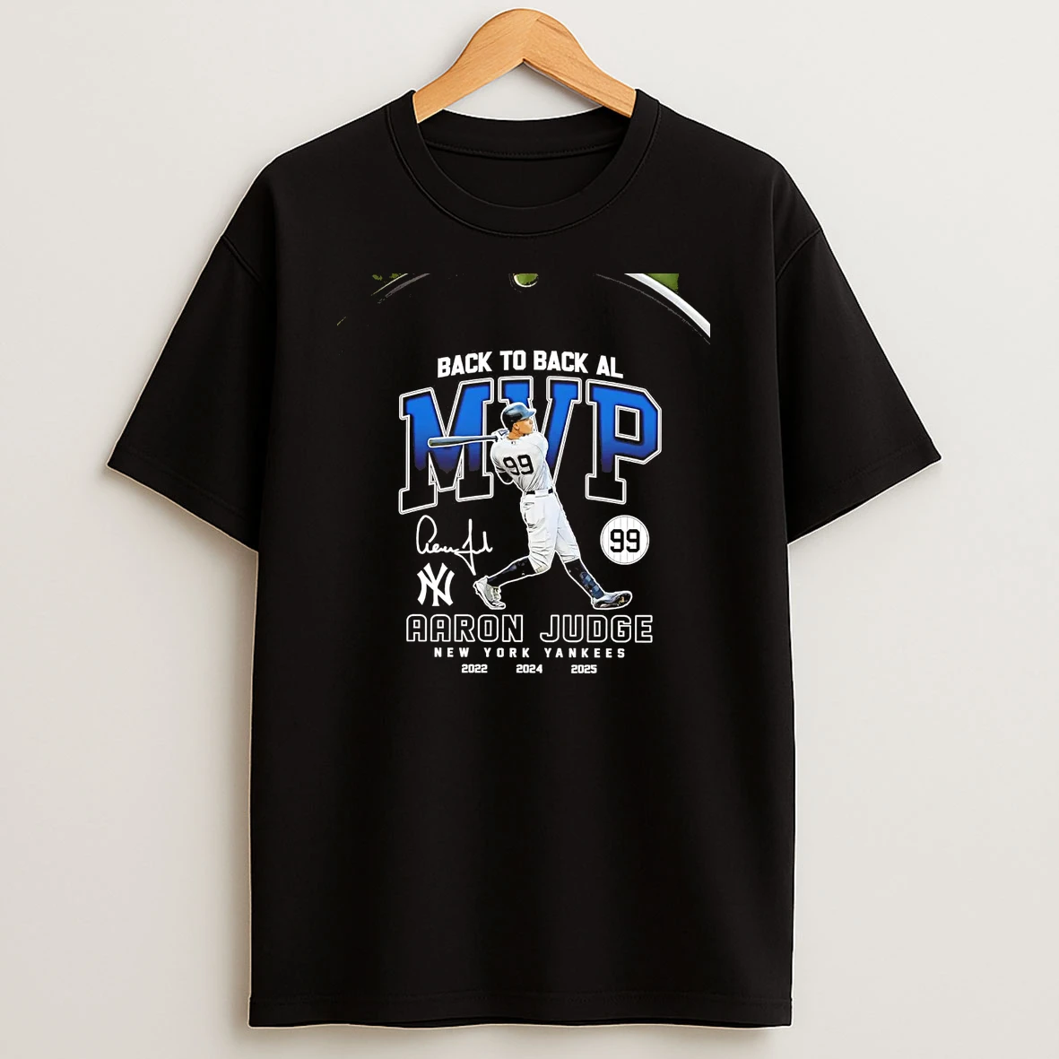 Aaron Judge Back To Back Al Mvp New York Yankees Chriast T Shirt