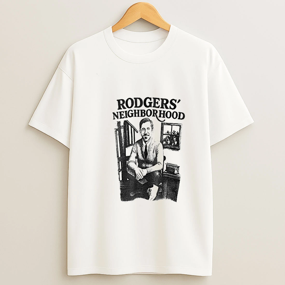 Aaron Rodgers Mr Rodgers Neighbourhood Nfl Football Vintage T Shirt