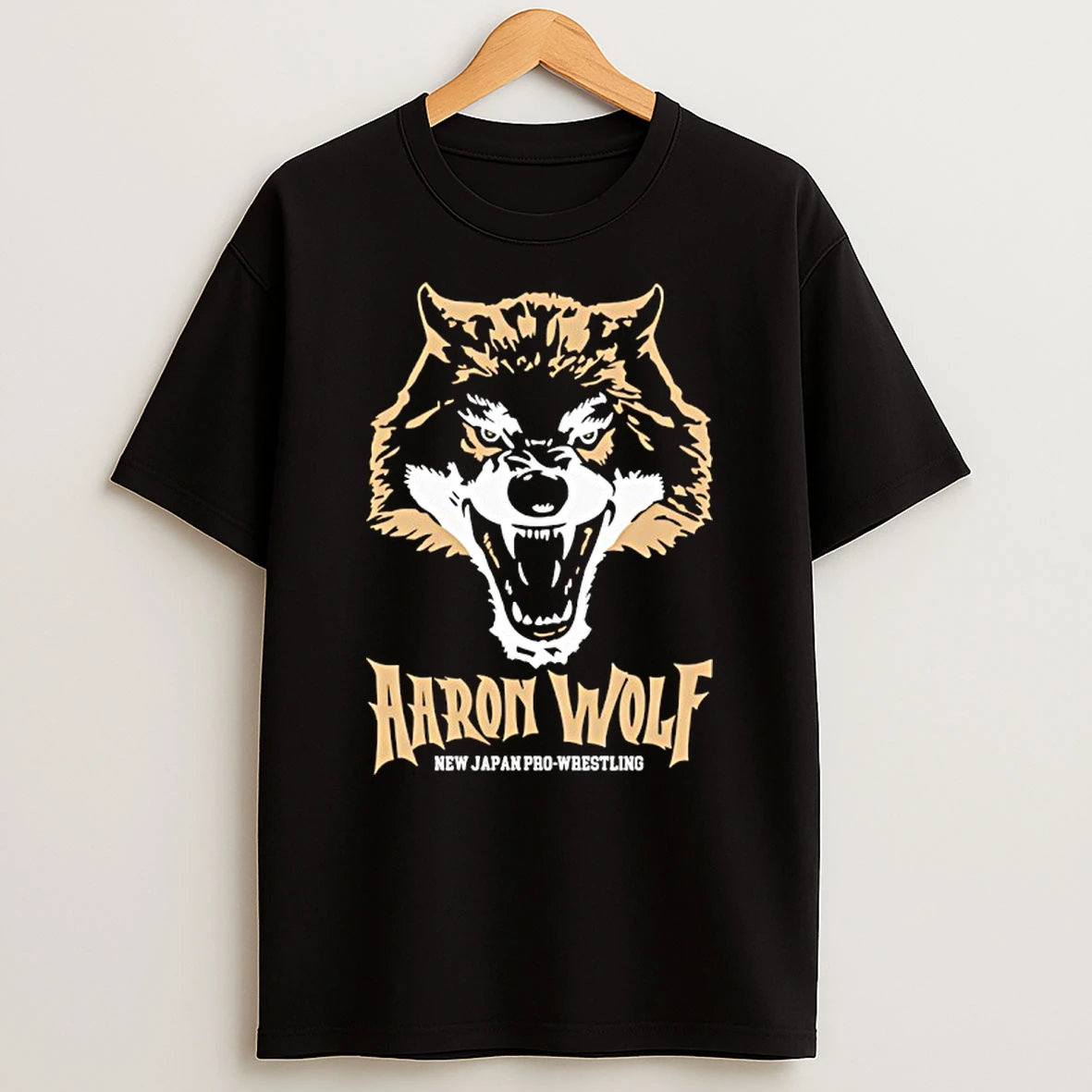 Aaron Wolf New Japan Pro Wrestling T Shirt