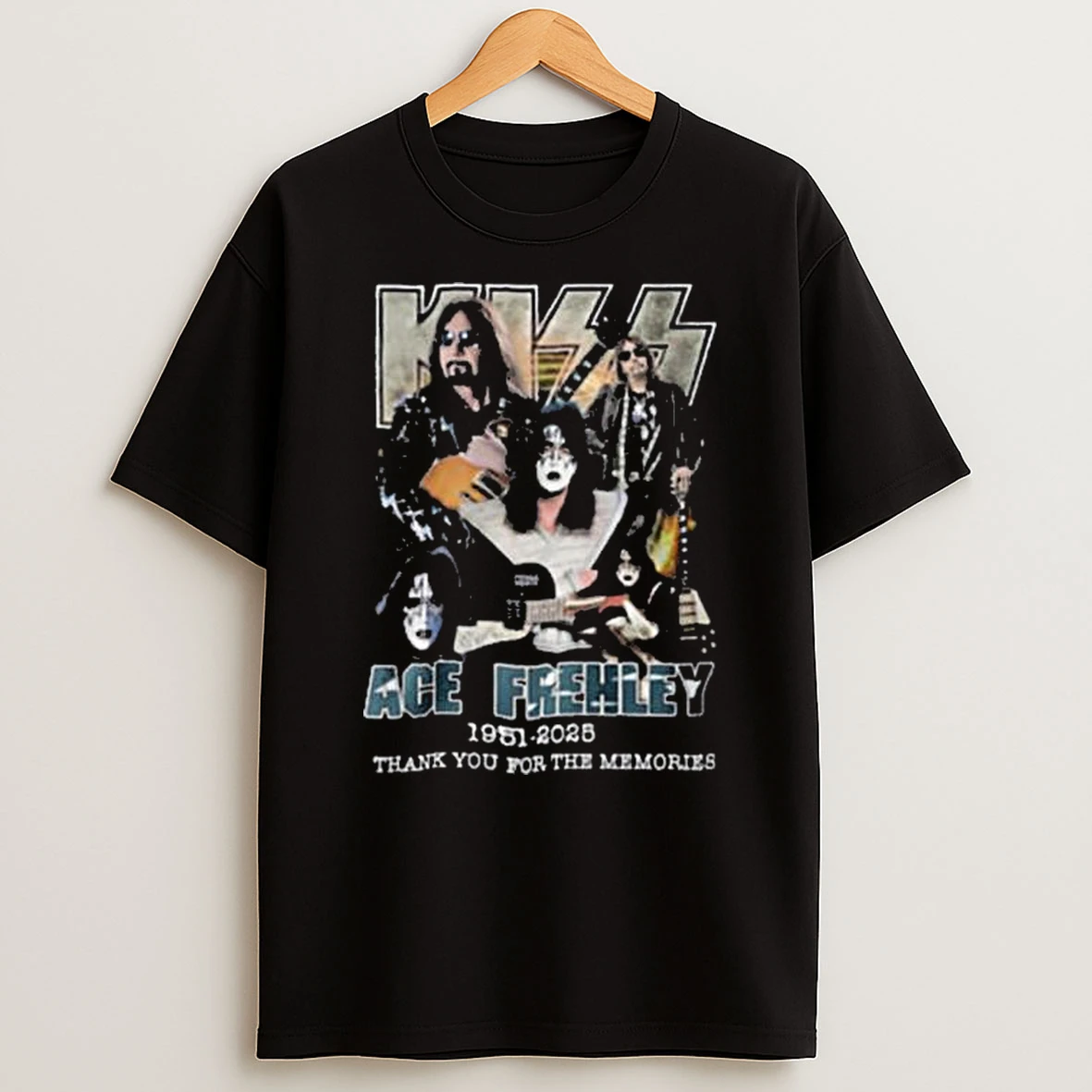 Ace Frehley Memorial T Ornamentt 1951 2025 Thank You For The Memories T Shirt