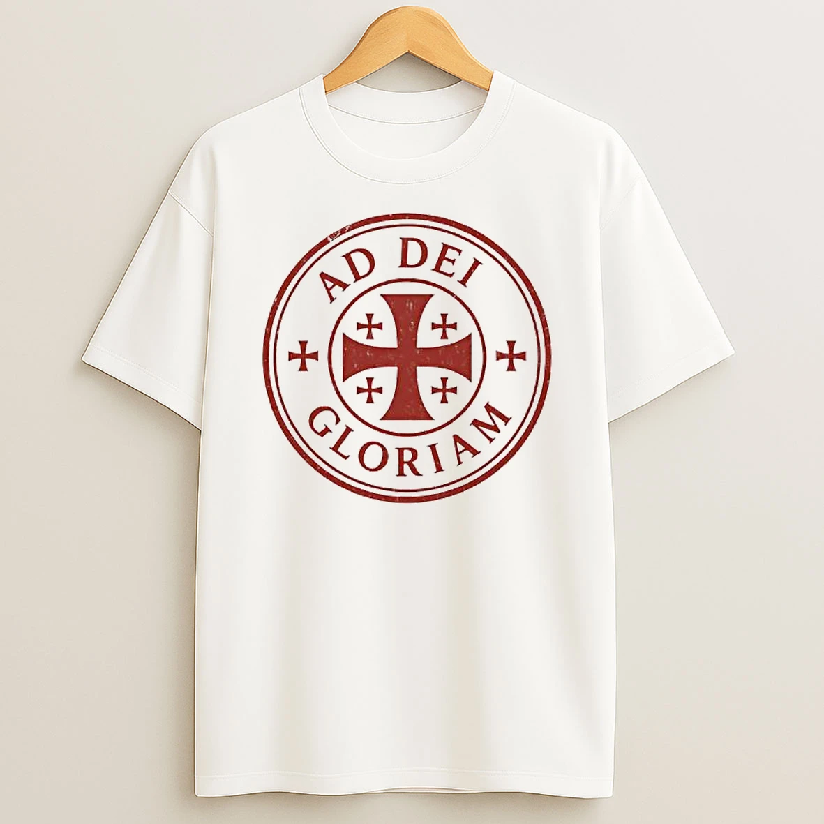 Ad Dei Gloriam Logo T Shirt