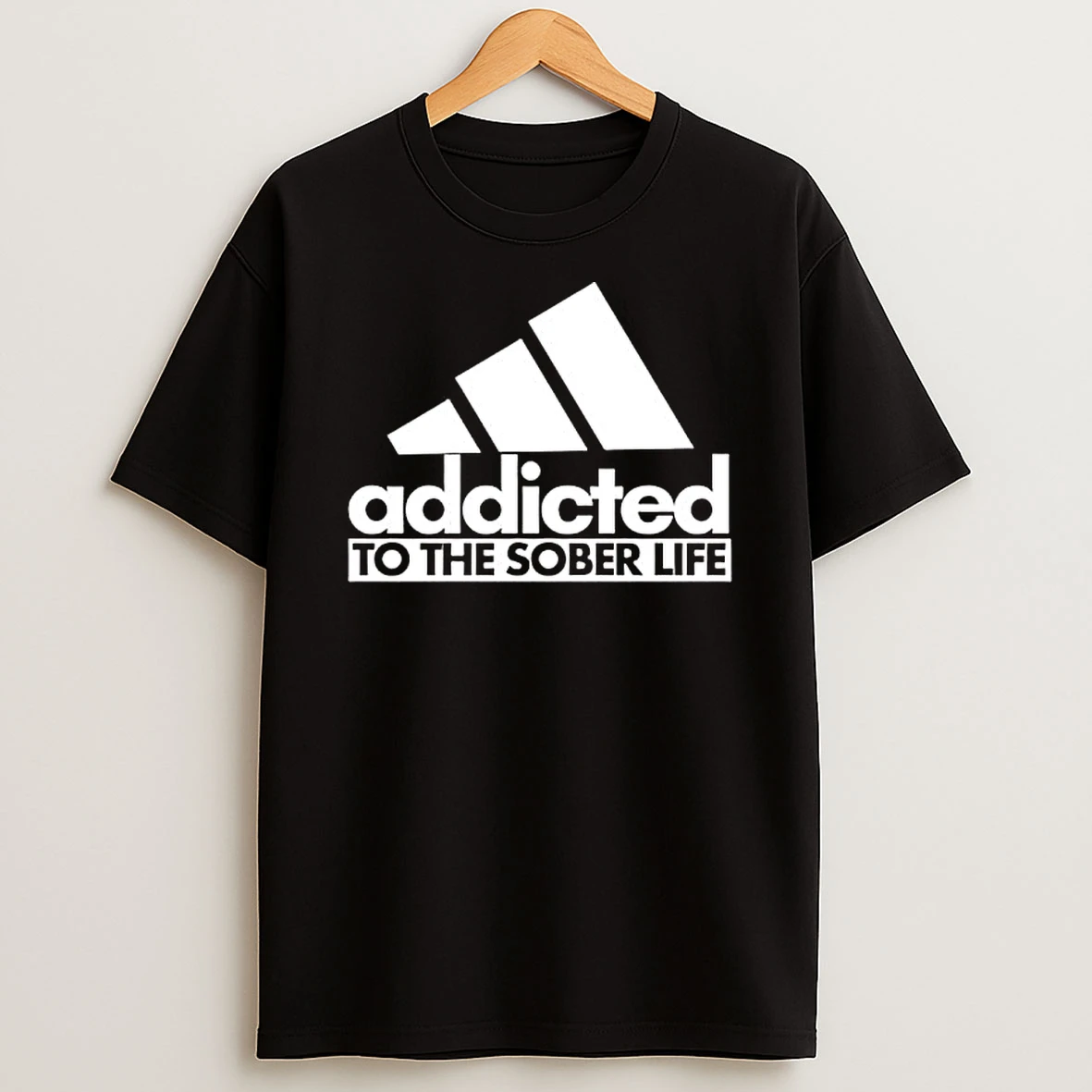 Addicted To The Sober Life Logo T Shirt