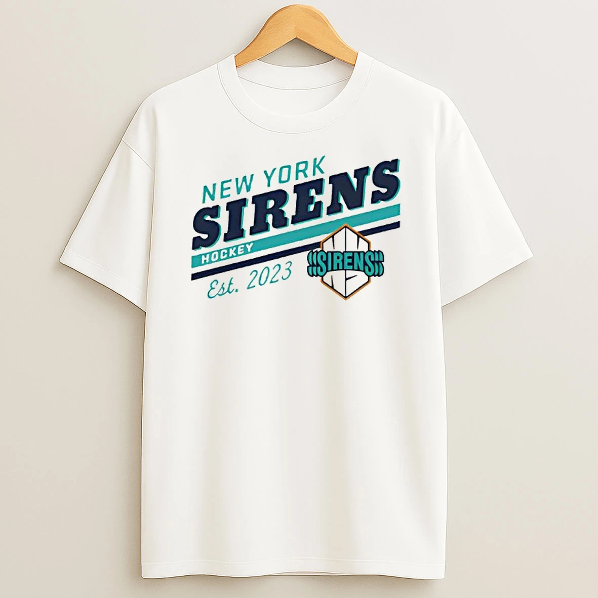 Adult New York Sirens Sportiqe Graphic T Shirt