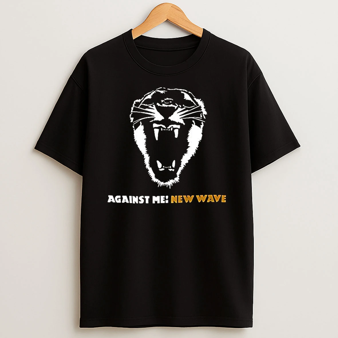 Against Me New Wave Panther T Shirt