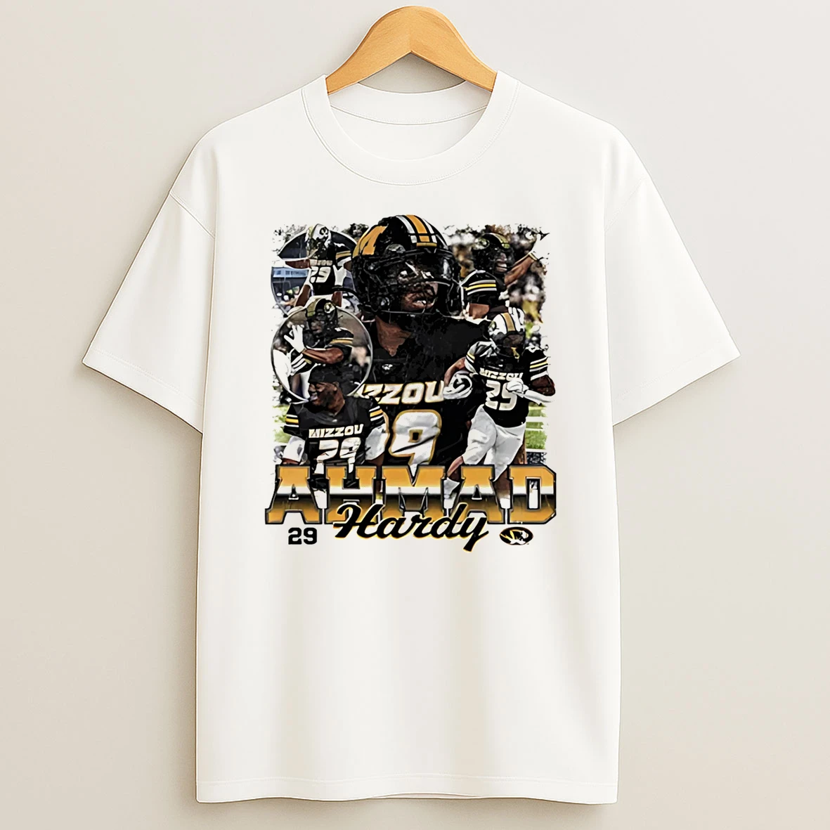 Ahmad Hardy Mizzou Tigers 29 Player T Shirt