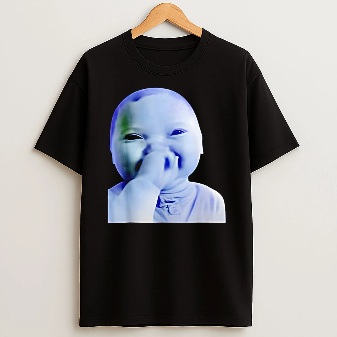 Ai Baby You Swear Meme Funny Laughing Baby Meme Brainrot T Shirt