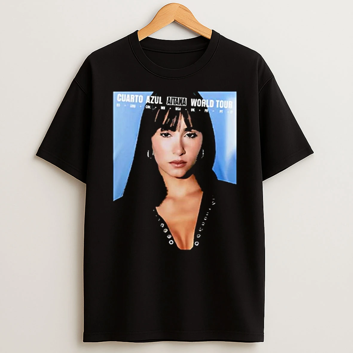 Aitana Cuarto Azul World Tour T Shirt