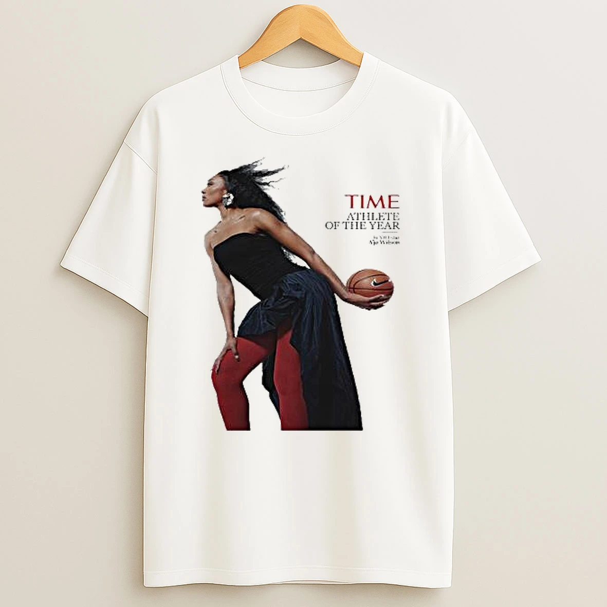 Aja Wilson Wnba Star Is Times Athlete Of The Year 2025 T Shirt