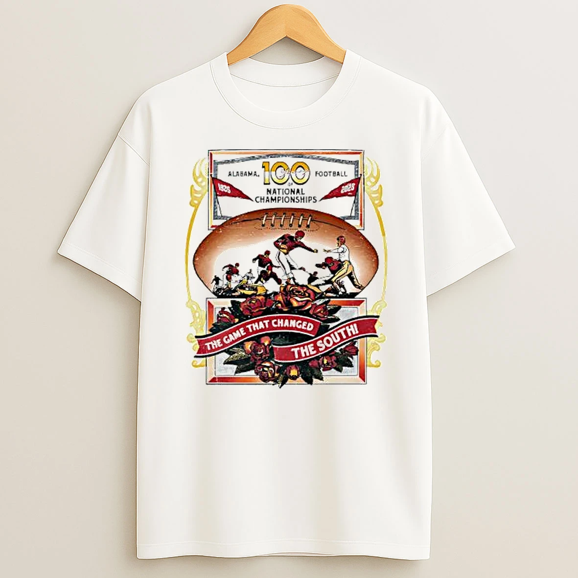 Alabama 100 National Championships The Game That Changed The South T Shirt