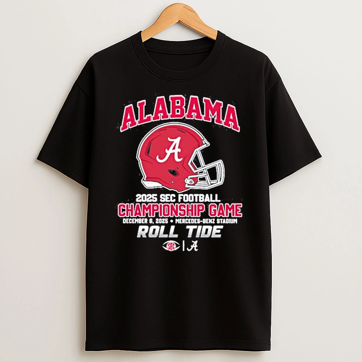 Alabama 2025 Sec Football Championship Game Go Bucks T Shirt
