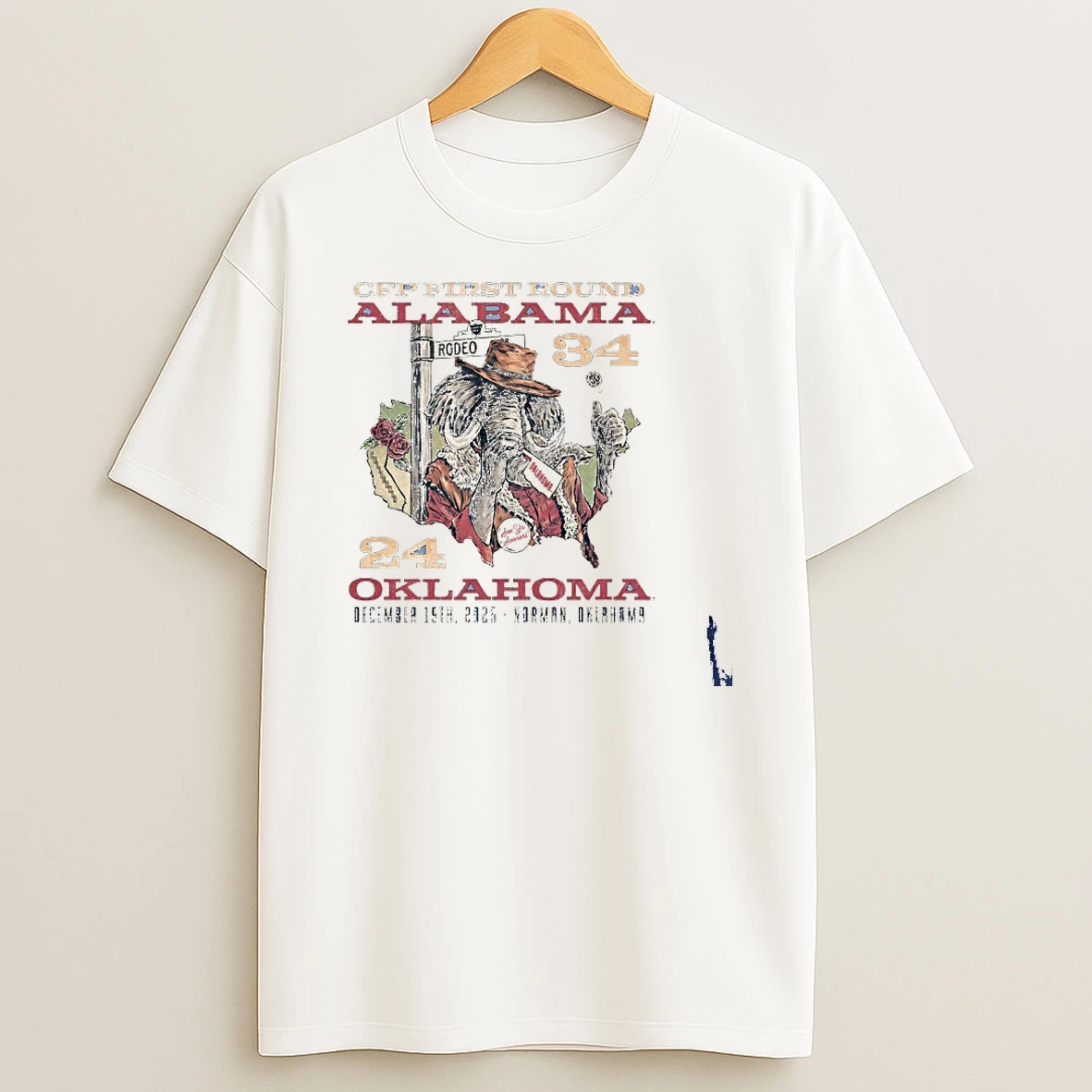 Alabama Cfp First Round See Ya Sooners 2025 T Shirt