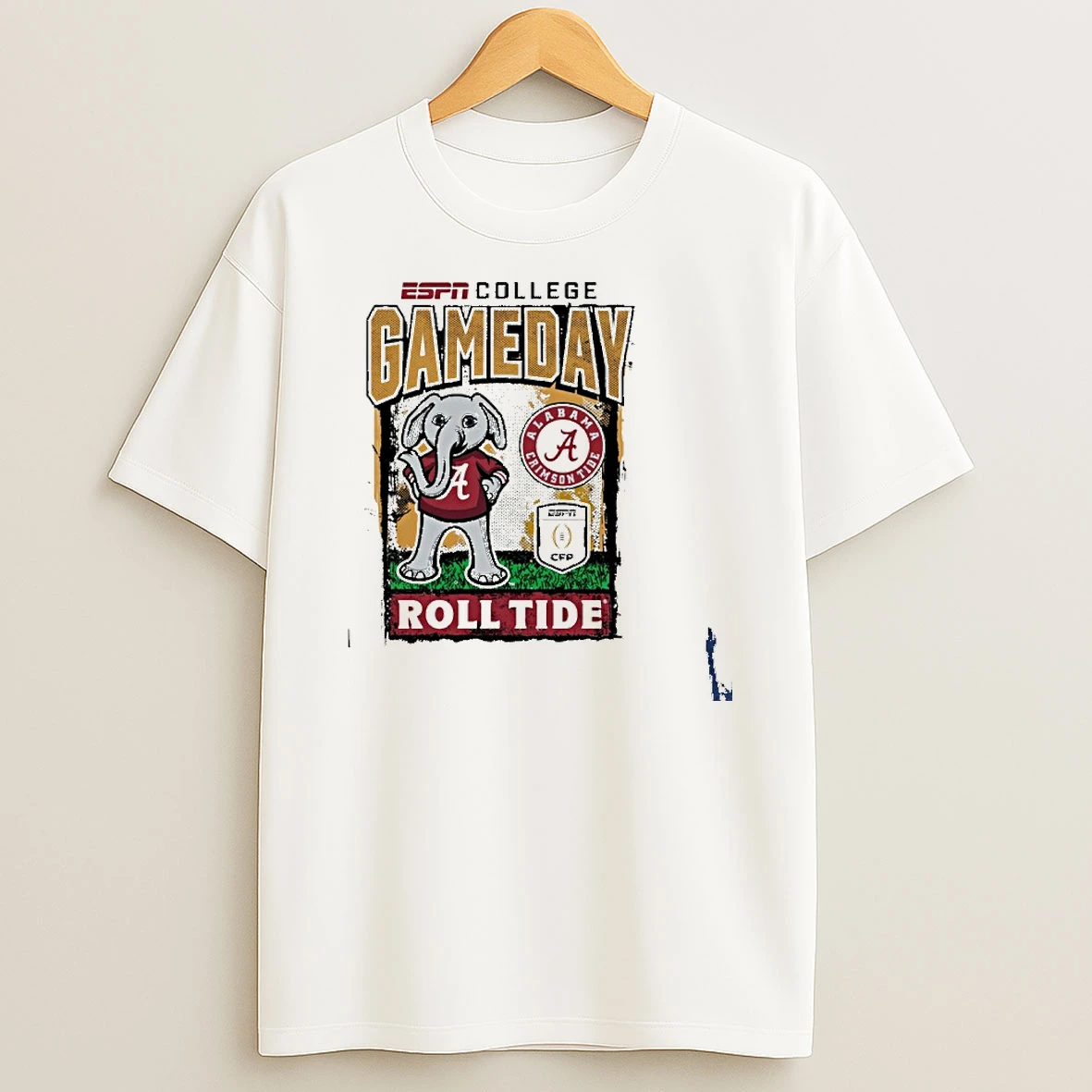 Alabama Cfp Gameday 1st Round Mascot Roll Tide T Shirt