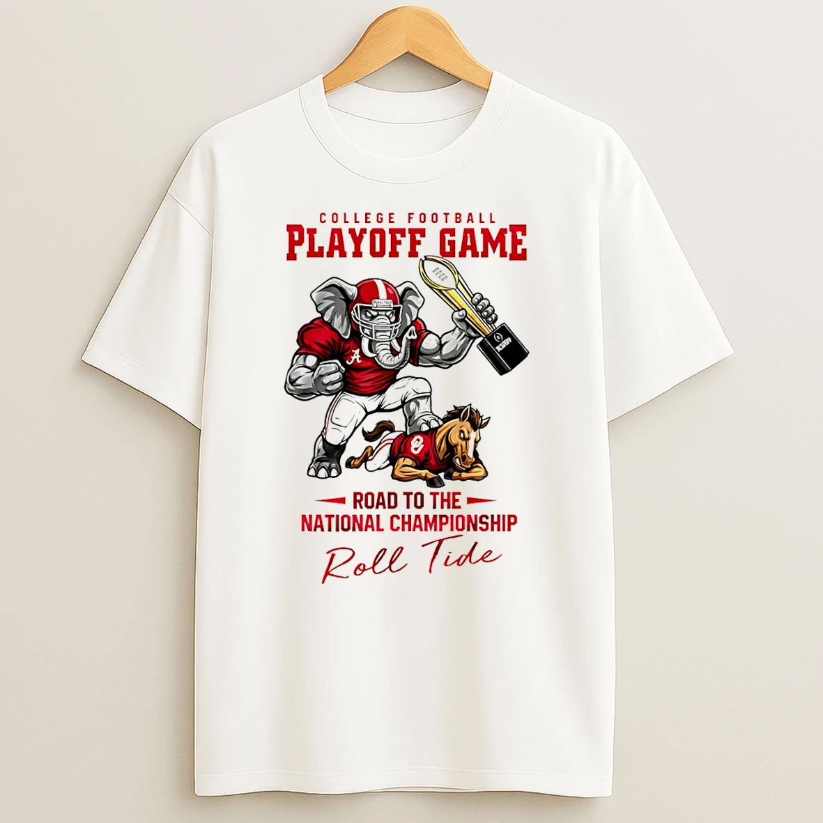 Alabama Crimson Tide 2025 26 Cfp Road To The National Championship T Shirt