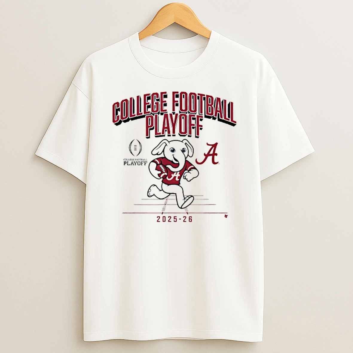 Alabama Crimson Tide College Football Playoff Mascot 2025 T Shirt