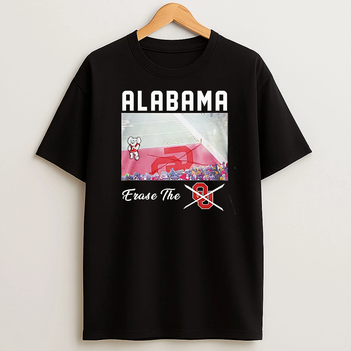 Alabama Crimson Tide Erase The Not Oklahoma 2025 26 Cfp T Shirt