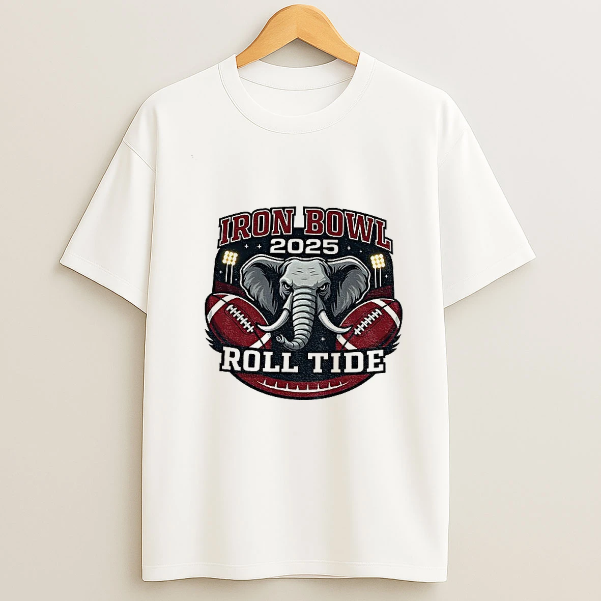 Alabama Crimson Tide Iron Bowl 2025 Sec Champions Roll Tide T Shirt