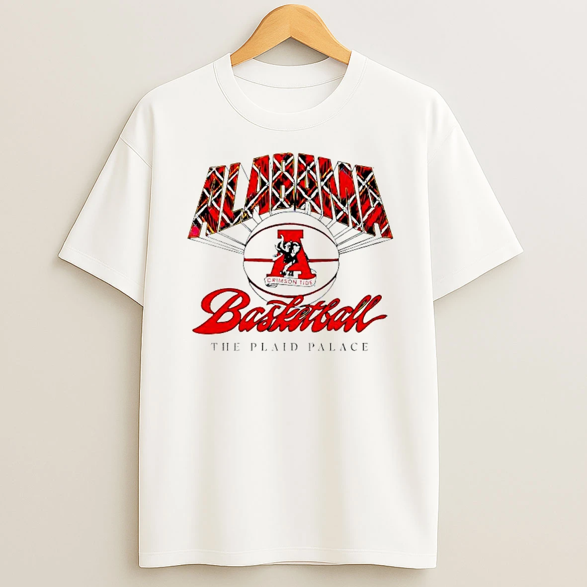 Alabama Crimson Tide Basketball The Plaid Palace T Shirt